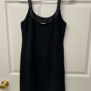 Black mini dress